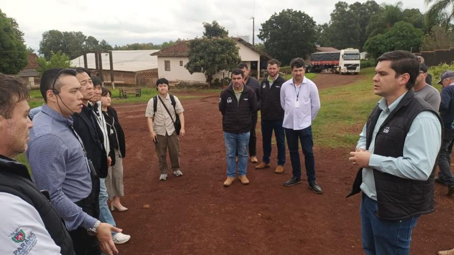 IDR-Paraná recebe missão técnica da República da Coreia para intercâmbio em pesquisa agropecuária