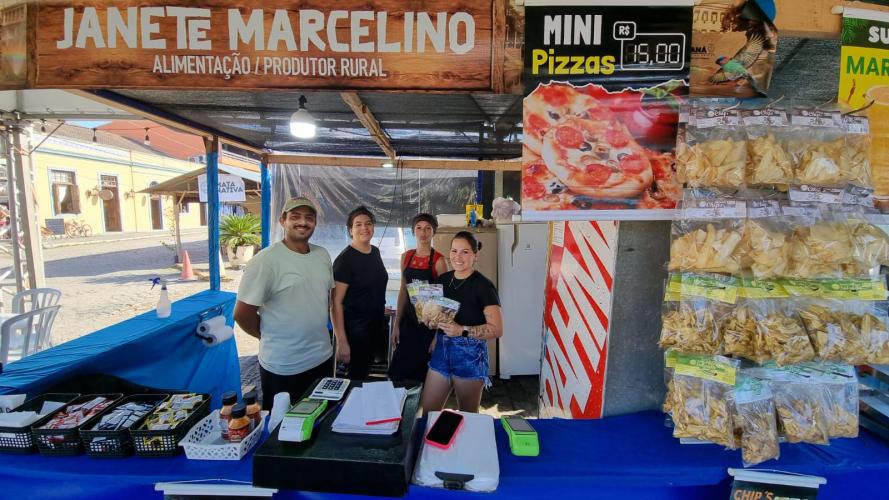 Produção local na Festa de Morretes
