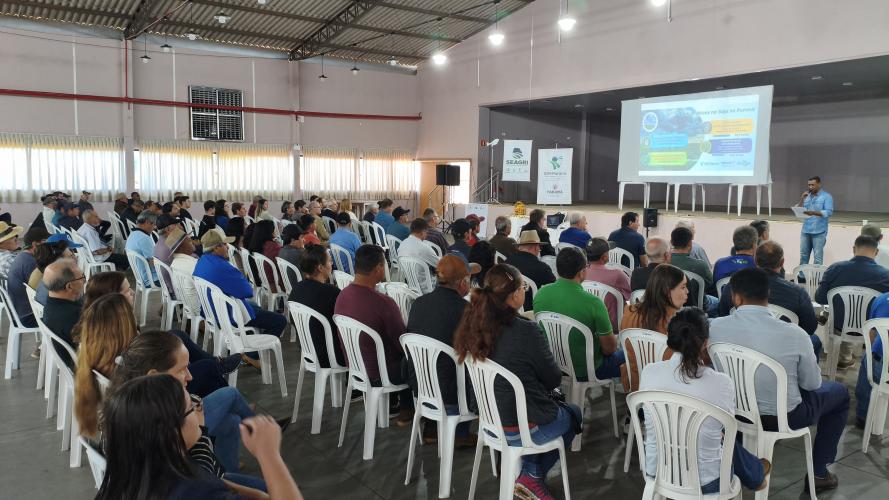 IDR-Paraná realiza encontro de manejo e conservação de solos em Anahy