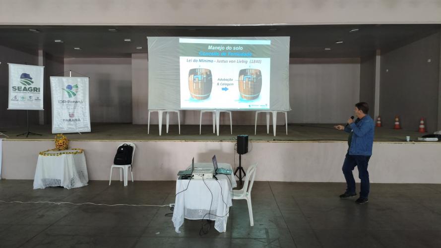 IDR-Paraná realiza encontro de manejo e conservação de solos em Anahy