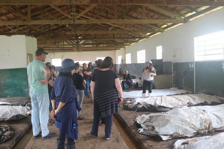 No Dia do Professor, docentes visitam a Estação de Pesquisa em Agroecologia do IDR-Paraná
