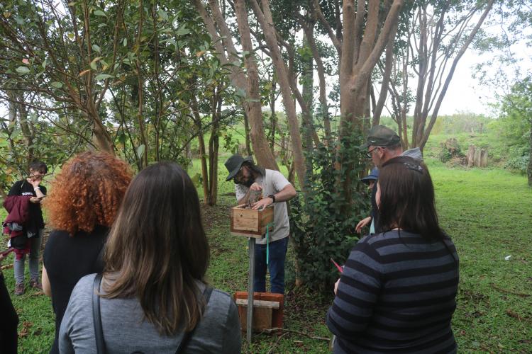 No Dia do Professor, docentes visitam a Estação de Pesquisa em Agroecologia do IDR-Paraná