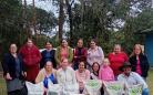 Mulheres beneficiadas com insumos para hortas comunitárias