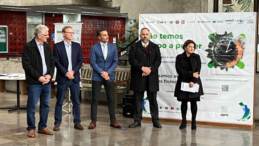 IDR-Paraná e entidades parceiras lançam campanha de prevenção a incêndios
