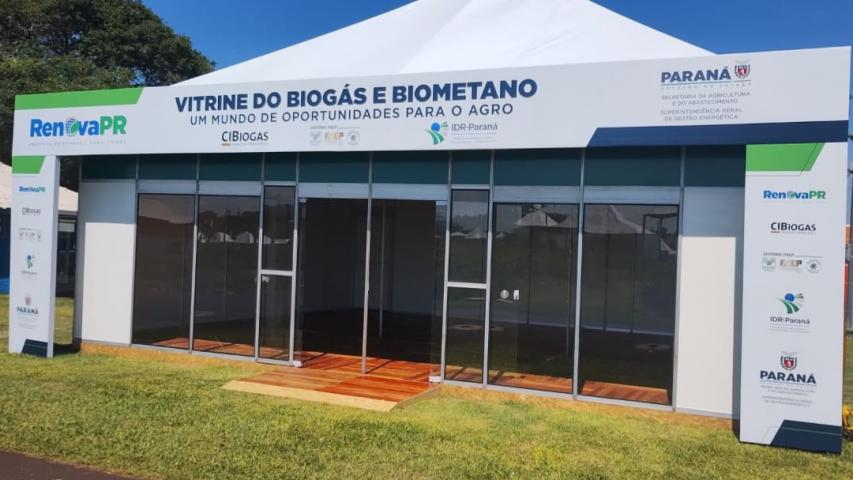 Transição energética: IDR-Paraná terá vitrine de biometano no Show Rural
