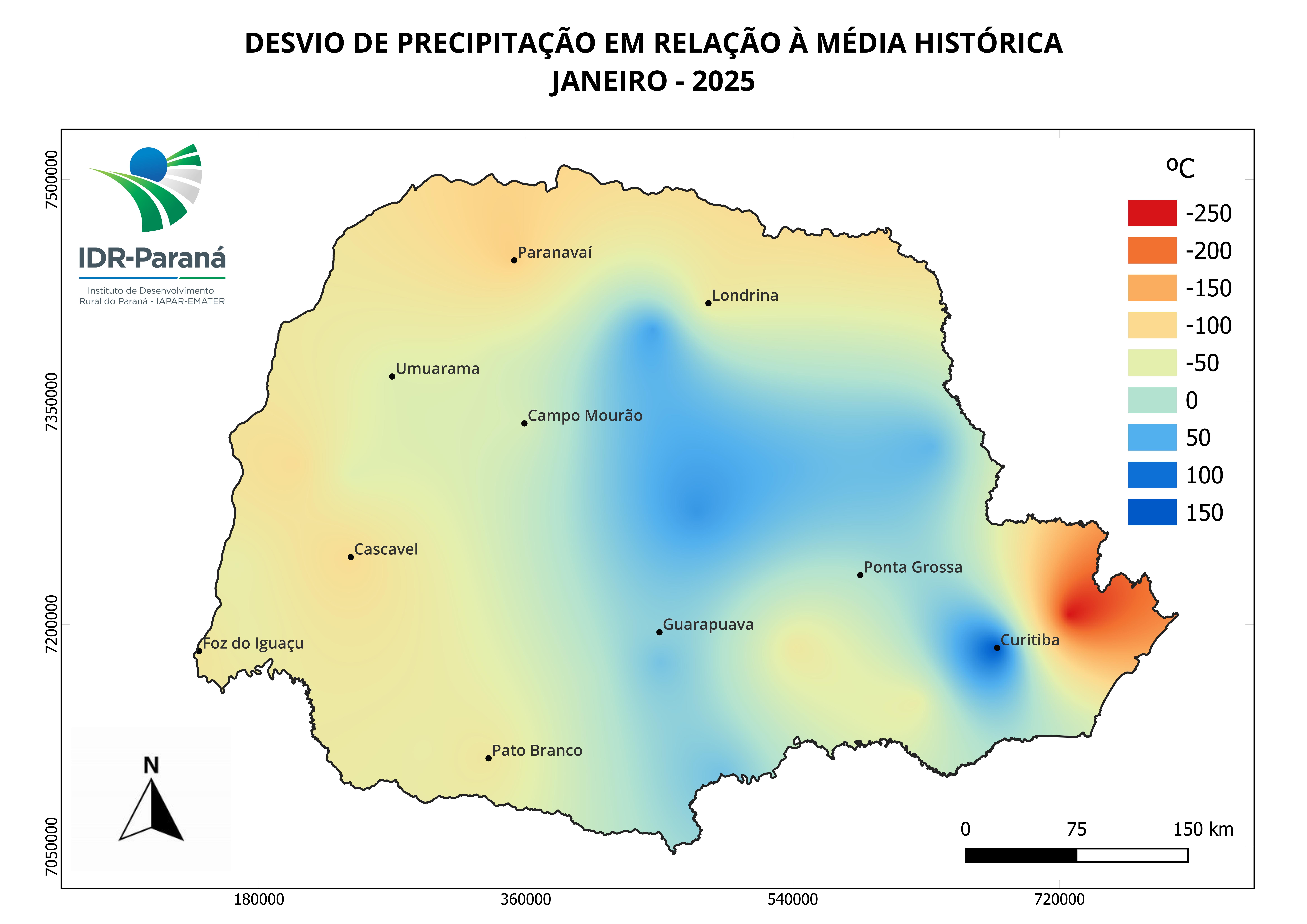 Precipitação semanal