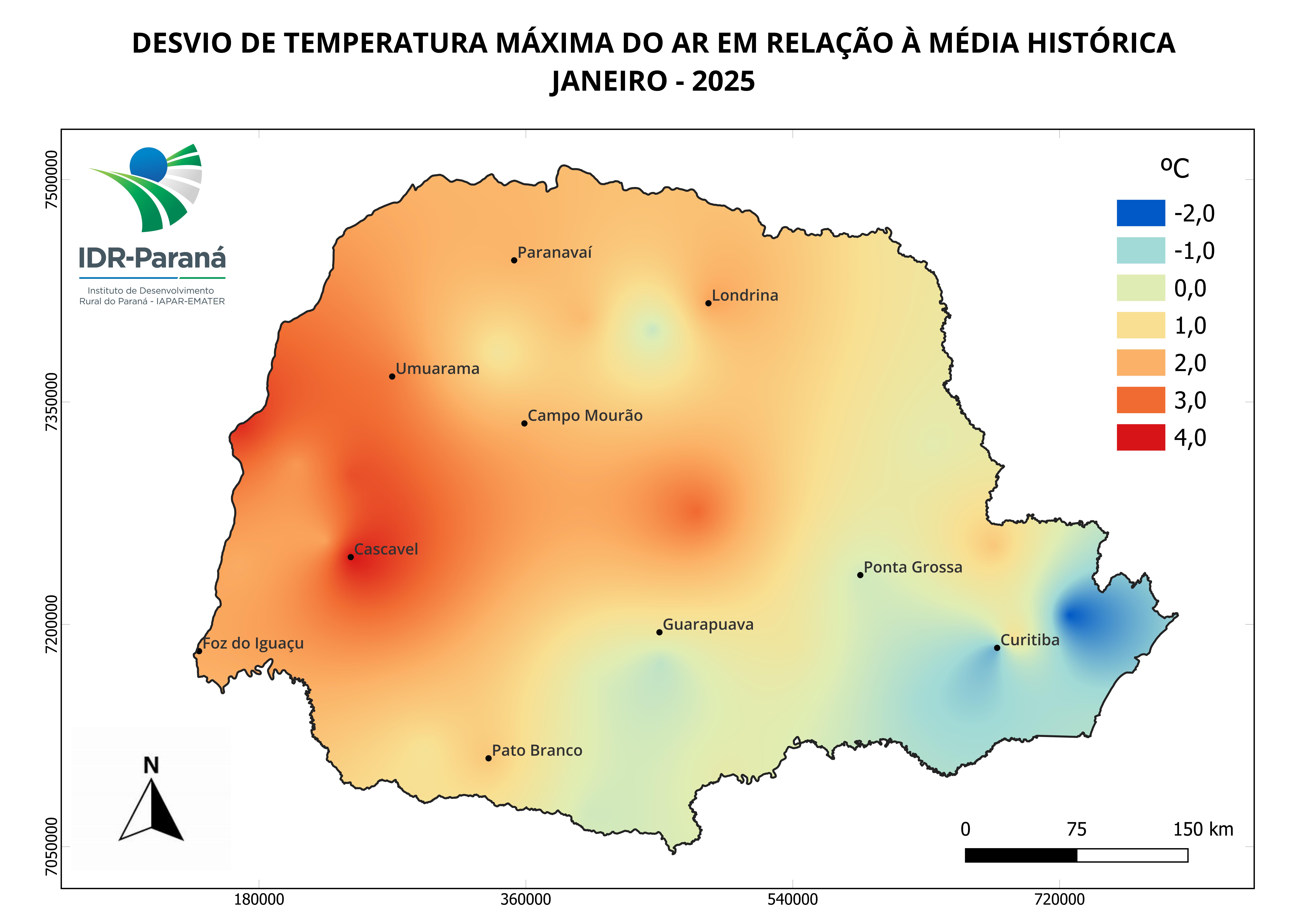 Temperatpura máxima semanal