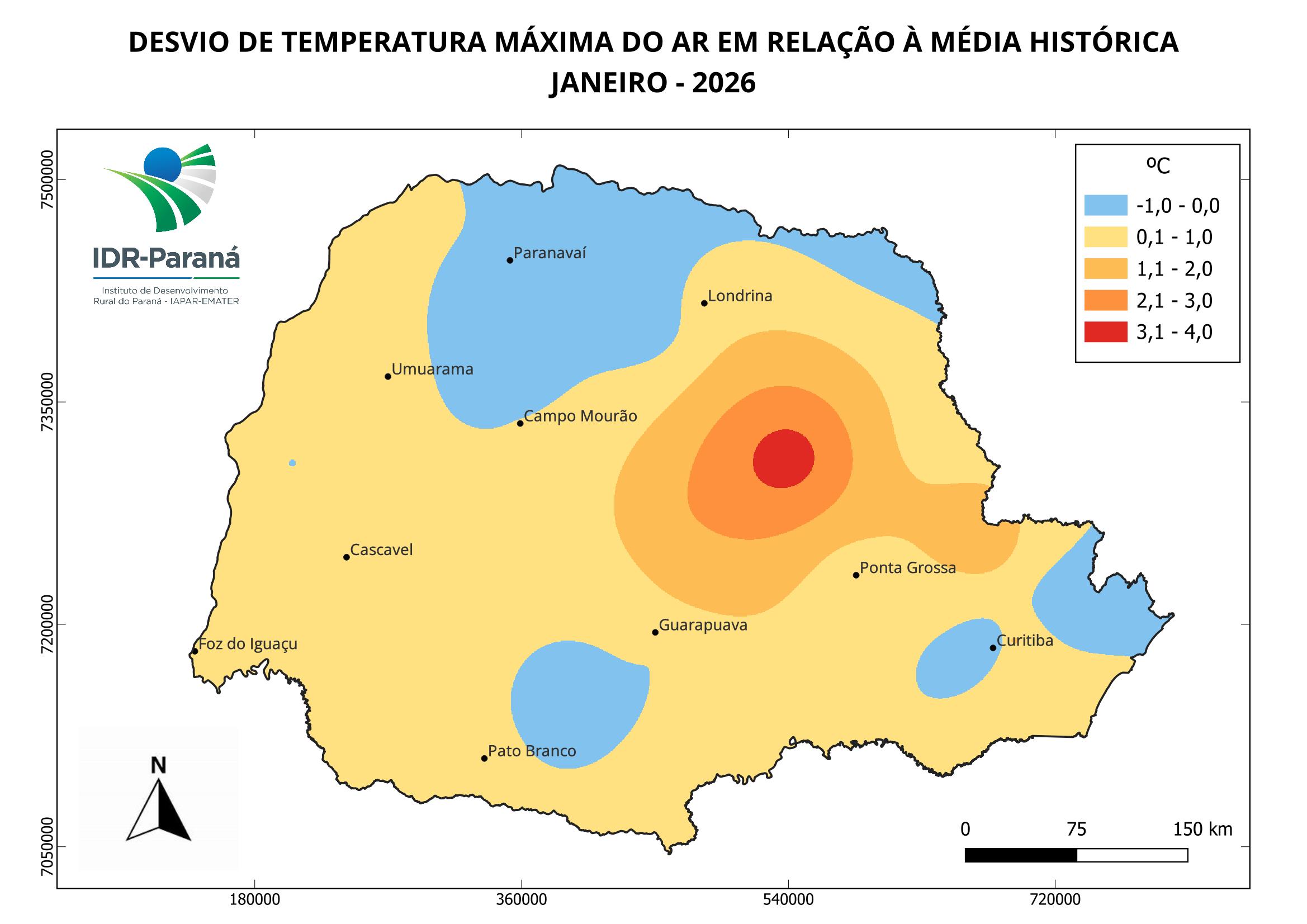 Temperatpura máxima semanal